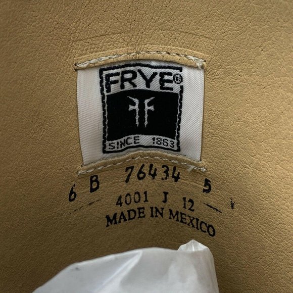 Womens Frye Boots Size 6 Melissa Harness Whiskey P - Picture 11 of 12